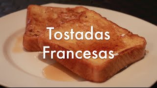 French Toast o Tostadas Francesas  Receta Fácil [upl. by Assylla831]