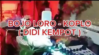 BOJO LORO  Didi Kempot  KARAOKE KOPLO NADA CEWEKWANITA  LIRIK [upl. by Sella]