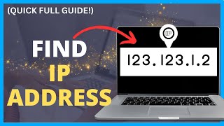 How to Find Your IP Address on Windows 10  Easy Tutorial [upl. by Ahsilram]