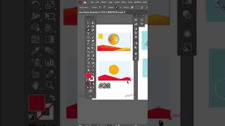 How to use the Mesh Tool in Adobe Illustrator  short adobeillustrator [upl. by Agnew]