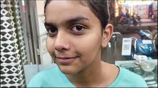 WOOOOOOW 🤩 Finally Nose piercing karva li [upl. by Murdock]