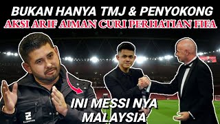 Aksi Arif Aiman Curi Perhatian Fifa‼️ Luaskan Kuasamu Johor [upl. by Noek]