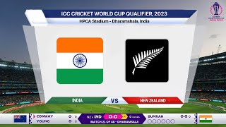 🔴 Live India vs New Zealand Live World Cup  1st Semi Final  IND vs NZ Live  World Cup 2023 [upl. by Nylasor]