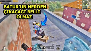 BATURUN NERDEN Ã‡IKACAÄI BELLÄ° OLMAZ  ONE MAN SQUAD PUBG MOBÄ°LE [upl. by Nykal415]