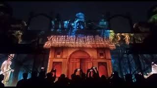 laser light show at dev dewali varanasi Chet singh fort [upl. by Oiraved202]