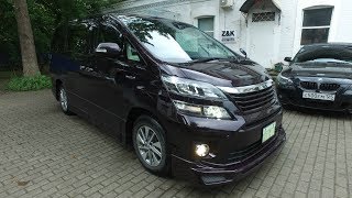 Toyota Vellfire 2014 Комплектация ZR [upl. by Necila]