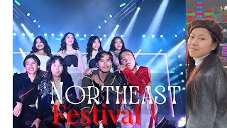 Northeast Festival 2023 Delhi  Shruti Haasan Nagaland collective Performance [upl. by Ejrog611]