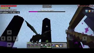 DEFEATING ENDER DRAGON [upl. by Nawat]