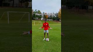 Light work no reaction shorts youtubeshorts football soccer canada miguelkijiba [upl. by Kinghorn]