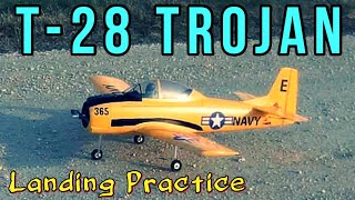 T28 TrojanLanding Practice [upl. by Maccarone]