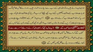 QURAN PARA 2 JUSTONLY URDU TRANSLATION WITH TEXT HD FATEH MUHAMMAD JALANDRI [upl. by Leinnad960]