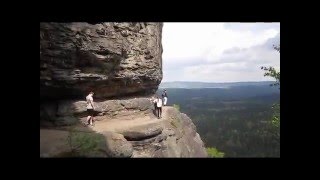 Nationalpark Sächsische Schweiz  Carolaaussicht amp Idagrotte [upl. by Dodie]