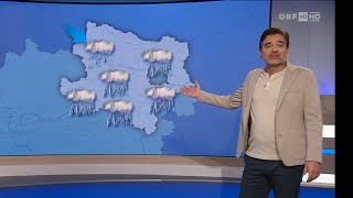 ORF NÖ Heute Wetterbericht am Tag vor dem Hochwasser 12092024 [upl. by Hewe845]