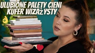 KUFER WIZAŻYSTY  MOJE ULUBIONE PALETY I CIENIE W PRACY  ABH Affect Morphe Glamshop  Tarte😍 [upl. by Treat]