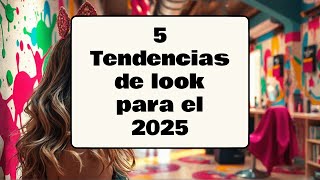 5 Tendencias de look para el 2025  Colores y Cortes de Cabello [upl. by Negem]