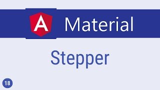 Angular Material Tutorial  18  Stepper [upl. by Otsugua720]