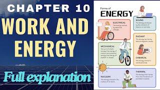 CHAPTER 10 WORK AND ENERGY  CLASS 6 DAV SCIENCE  FULL DETAILED EXPLANATION OF THIS CHAPTER [upl. by Solana]