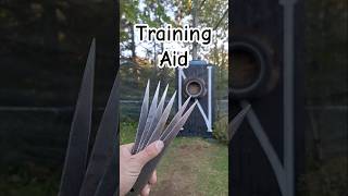 Knife Throwing Training Aid [upl. by Ecinna]