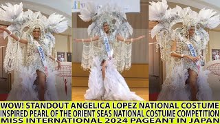 WOW ANGELICA LOPEZ STANDOUT NATIONAL COSTUME COMPETITION MISS INTERNATIONAL 2024 PHILIPPINES [upl. by Blus]