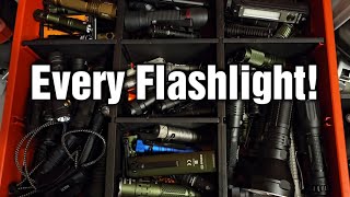 My Flashlight Collection RANKED 110 Flashlights [upl. by Burl]