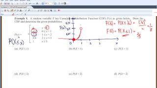 Section 4 2 CDF to Probability Values [upl. by Becht]