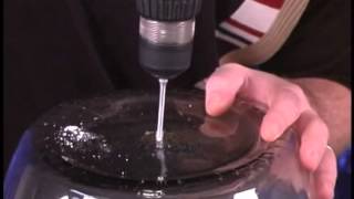 Sean Bogunia how to drill a hole in a glass bottle [upl. by Klemperer628]