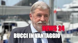 ULTIMA NOTIZIA BUCCI IN VANTAGGIO ELEZIONI REGIONE LIGURIA [upl. by Joleen]