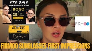 💜💙 FIRMOO sunglasses first impressions amp Black Friday amp Cyber Monday sales firmoo [upl. by Spring]