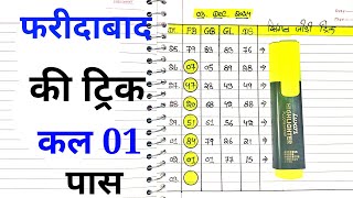 faridabadghaziybadsinglejodi sattaking faridabad faridabadsattasattatrick singlejodi [upl. by Sill297]