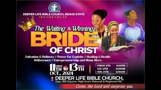 Deeper Life Bible Church Makurdi Live Stream [upl. by Omsare]