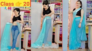 Perfect Saree Plates Complete Process amp Saree Belt Stitching Very Easy amp Perfect Method 🔥 [upl. by Ladnor]