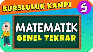 5Sınıf Matematik  Bursluluk Sınavı Genel Tekrar [upl. by Chainey]