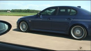 Alpina B5 vs BMW M5 V10 both sedan and both stock [upl. by Ceciley]