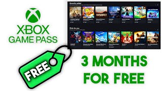 Xbox Game Pass Free For 3 Months Till June 7 [upl. by Groeg]