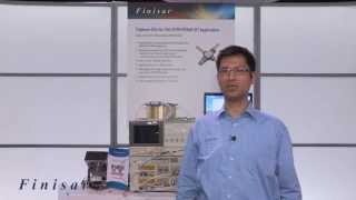 OFC 2013 Finisar Demonstration of Triplexer OSA for 10GEPON OLT Applications [upl. by Atiuqad]