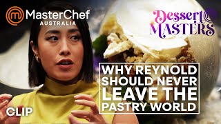 Reynold Poernomos Smashing Dessert  MasterChef Australia Dessert Masters  MasterChef World [upl. by Atnima]