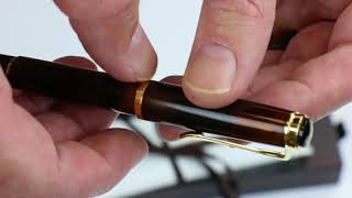 Pelikan M200 Smoky Quartz Fountain Pen [upl. by Tommy24]