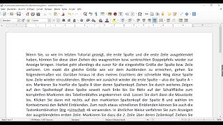 Writer vs Word T14 Supertrick No3 Automatische Silbentrennung im Blocksatz [upl. by Leinod]