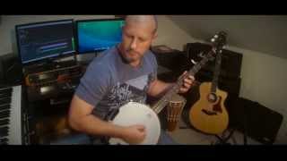 Seek and Destroy  Metallica Instrumental Banjo Cover w Solo [upl. by Kattie864]