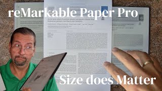 reMarkable Paper Pro Big Size Packs a Punch [upl. by Aicsila]