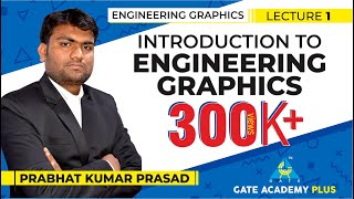 Engineering Graphics  Introduction to Engineering Graphics Lecture 1 [upl. by Adnilg]