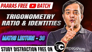 38 Trigonometry Identities IIT JEE Maths Lectures [upl. by Winterbottom575]