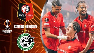 Stade Rennais vs Maccabi Haifa Extended Highlights  UEL Group Stage MD 1  CBS Sports Golazo [upl. by Edita]