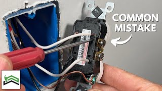 How To Release Wires From Outlet Push In Connectors [upl. by Tterab]