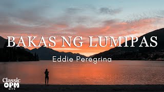 Bakas Ng Lumipas by Eddie Peregrina Lyrics [upl. by Yarazed]