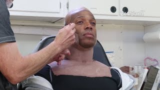 Watch Marlon Wayans Makeup Transformation For Netflix Film Sextuplets [upl. by Wojak]