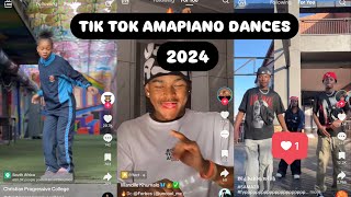 Best of amapiano dance challenges  2024 🔥🥵😱 tiktokamapianodances tiktokviral amapiano trending [upl. by Notterb815]