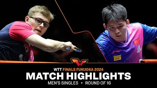 Alexis Lebrun vs Lin Shidong  MS R16  WTT Finals Fukuoka 2024 [upl. by Jameson272]