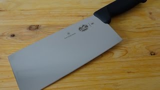 Victorinox Chinese Chefs Knife  5406318  Swiss made chinese vegetable cleaver quotcai daoquot [upl. by Alfons132]