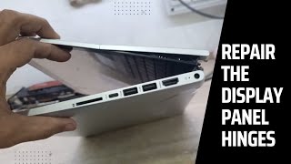 Hp laptop Hinge Repair  Hp Pavilion X360 Hinge Repair  Replace the Display Panel Hinge  Envy X360 [upl. by Yves]